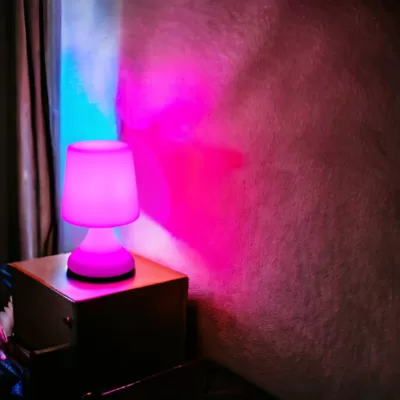 Lampe de Chevet Rose - Lueur USB – Lueur Nocturne