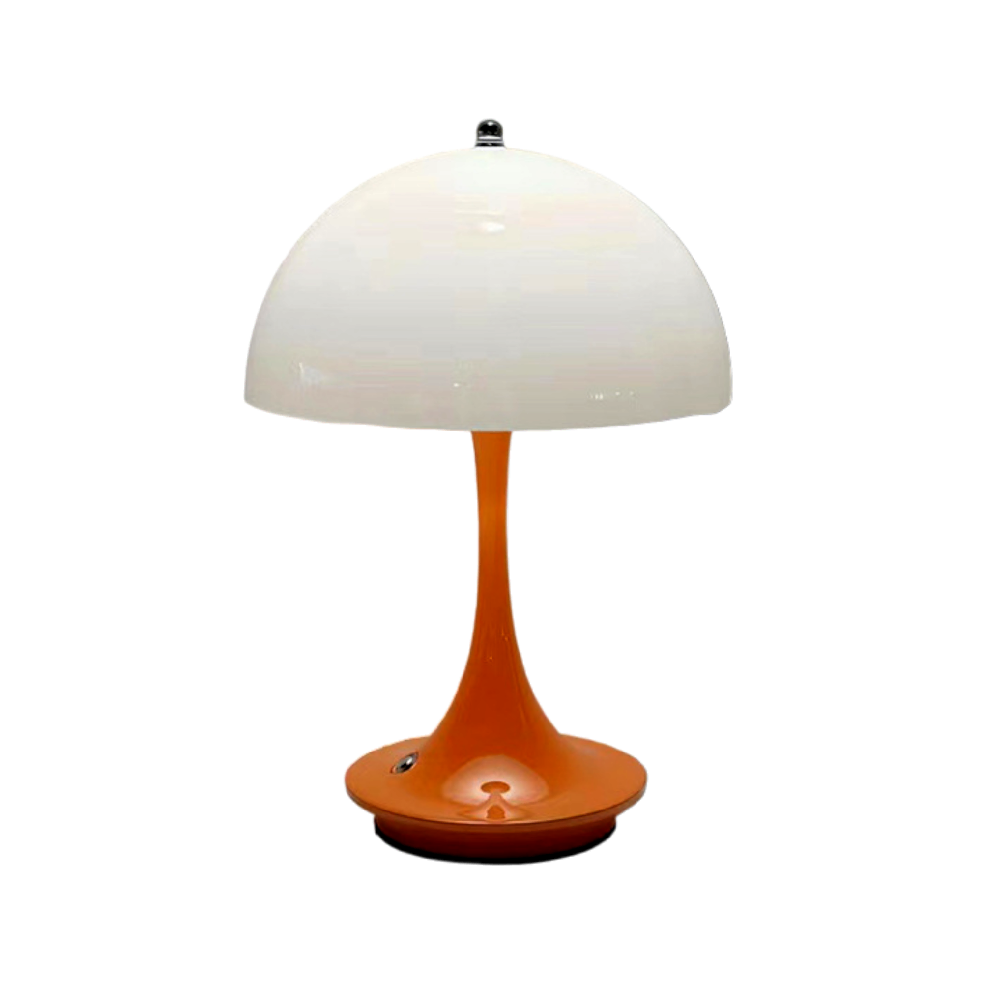 Lampe de table sans fil LED orange Lina - Lampes de table