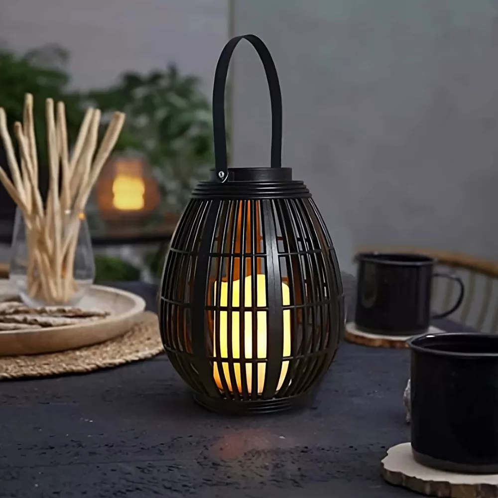 Lampe rechargeable solaire ovale Grana